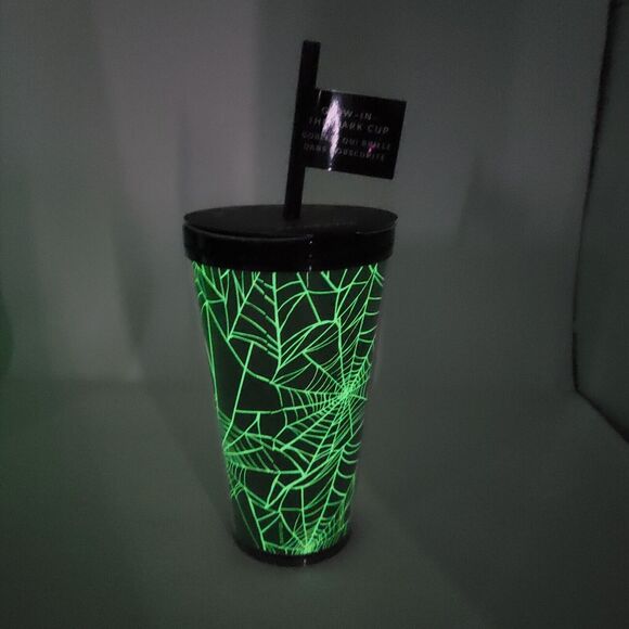 Starbucks Tumbler Halloween Glow in the Dark Spiderweb DIY Stickers 2021 New - Picture 5 of 10